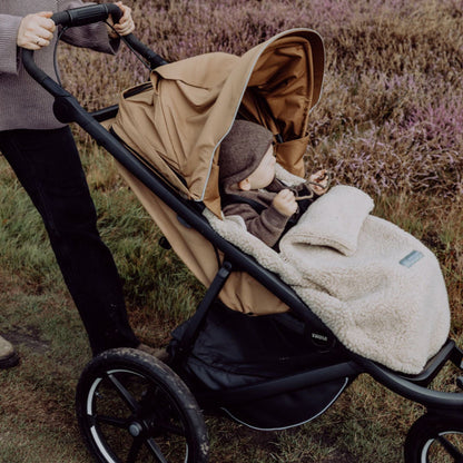 Fußsack aus Merinowolle | Essential Beige
