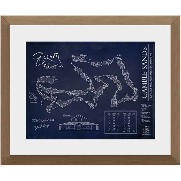 Framed Print - Small - Walnut