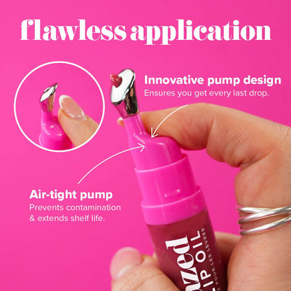 Glazed Lip Oil - Mauve It - Give Me Cosmetics