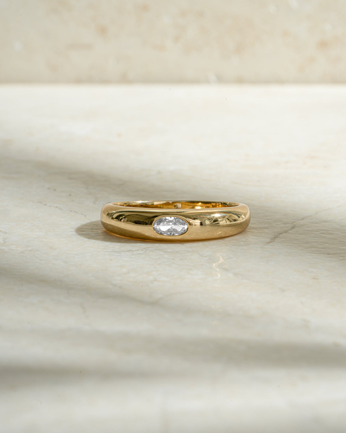 CZ Dome Ring