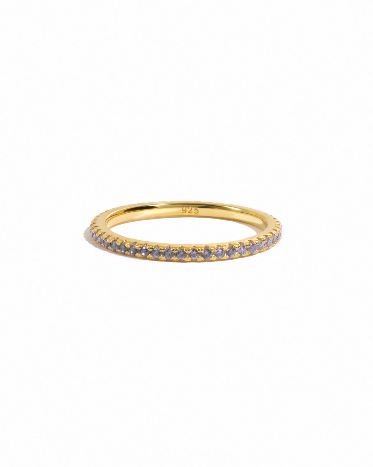 Alexandrite Birthstone Eternity Ring