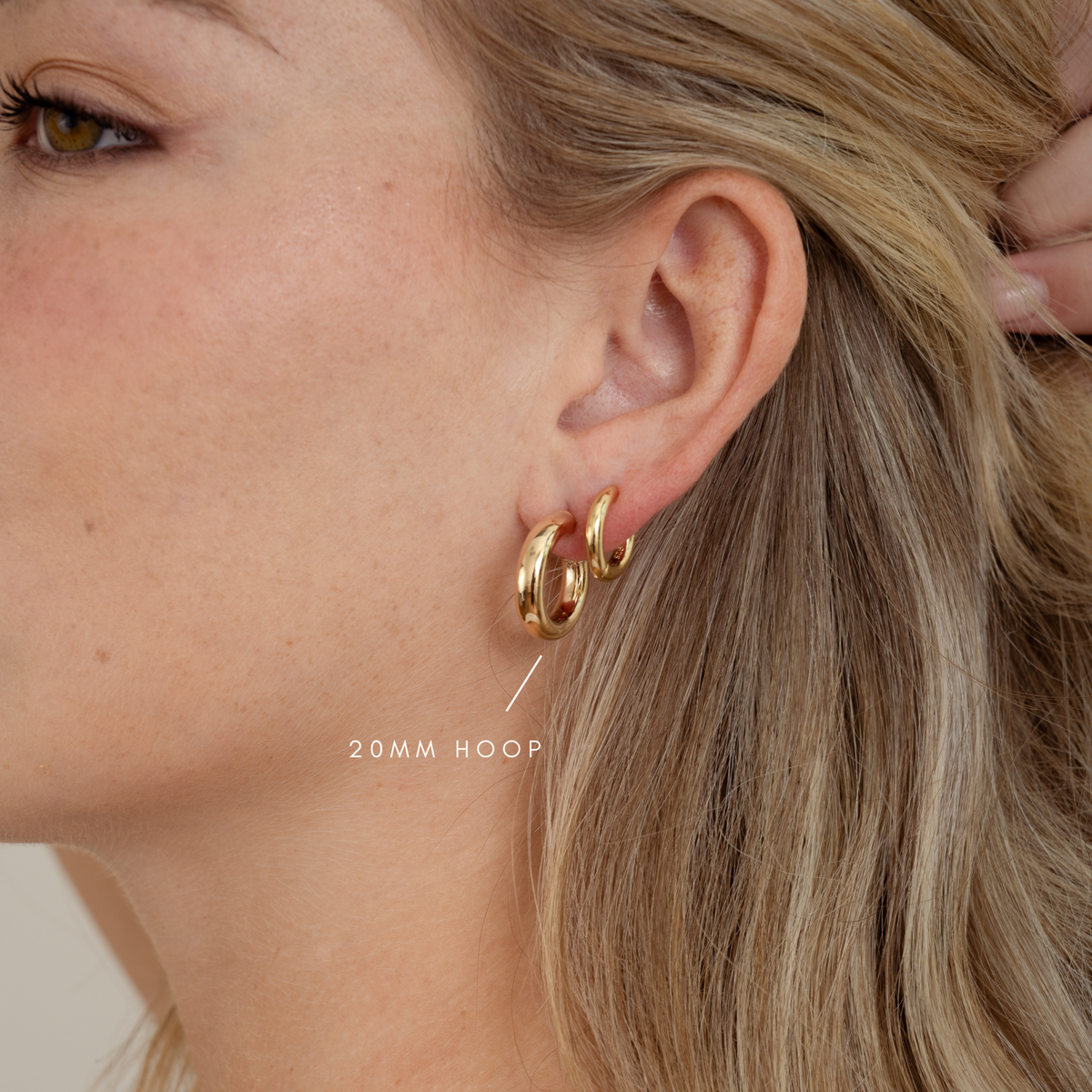 20mm Chunky Tube Hoops