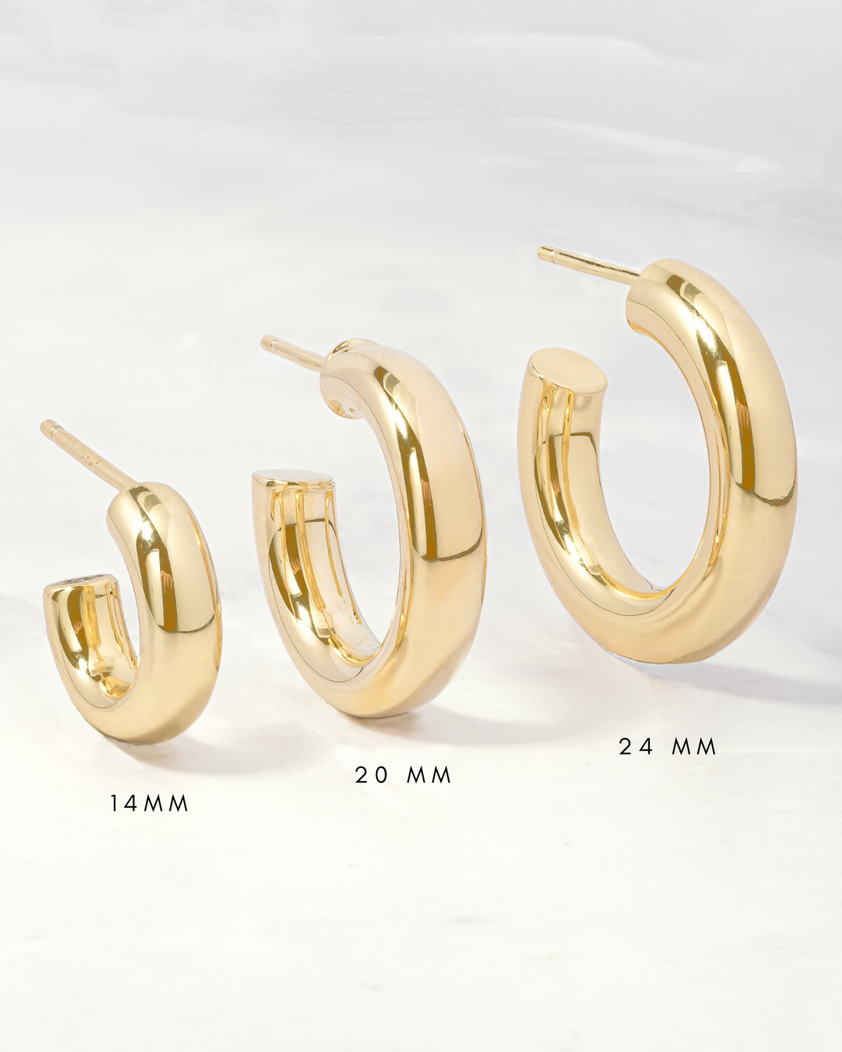 14mm Chunky Tube Hoops