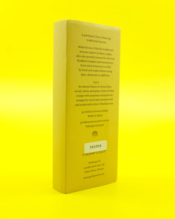 Gold Incense Sticks | Perfumer H | DEPARTAMENTO