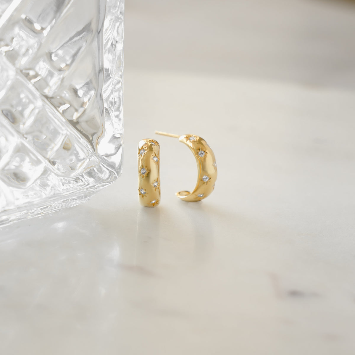 Starburst Dome Hoops
