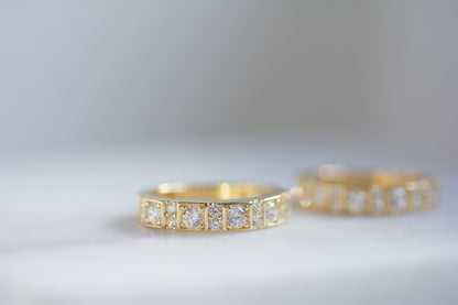 Large and Small CZ Ring