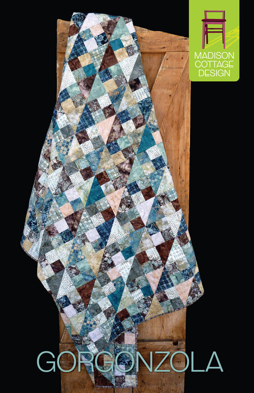 Gorgonzola Quilt Pattern by Madison Cottage Design
