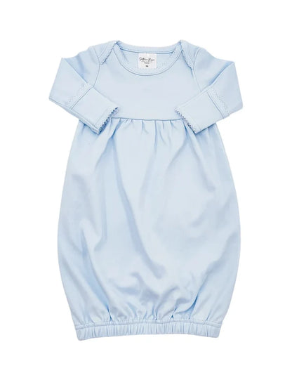 Gown with Picot Trim 0-6mths