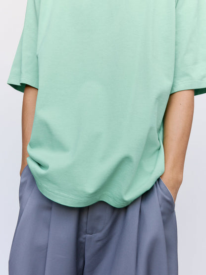 Green Old Dye Cotton Big Tee | Camiel Fortgens | DEPARTAMENTO