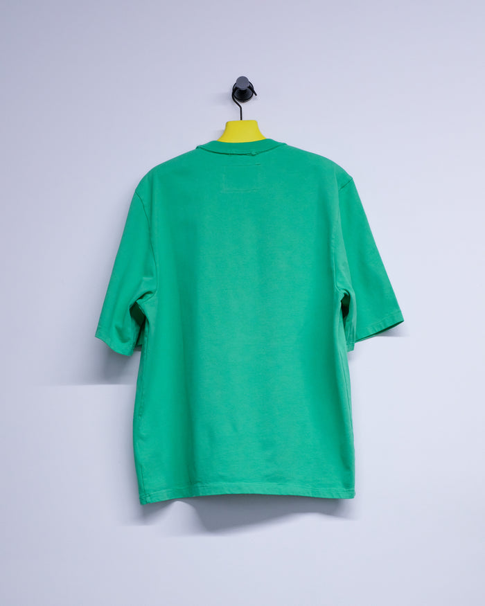 Green Old Dye Cotton Big Tee | Camiel Fortgens | DEPARTAMENTO