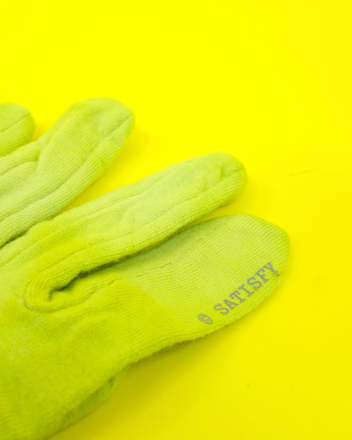 Grenoble Green Cloudmerino Liner Gloves