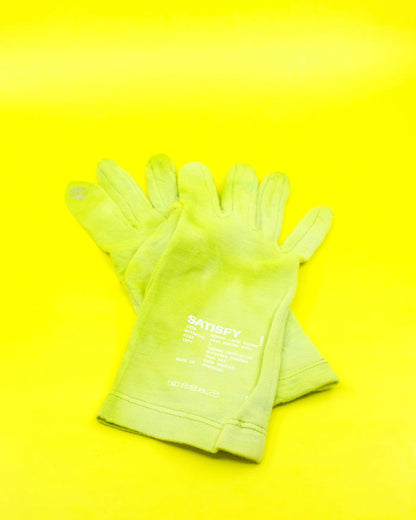 Grenoble Green Cloudmerino Liner Gloves