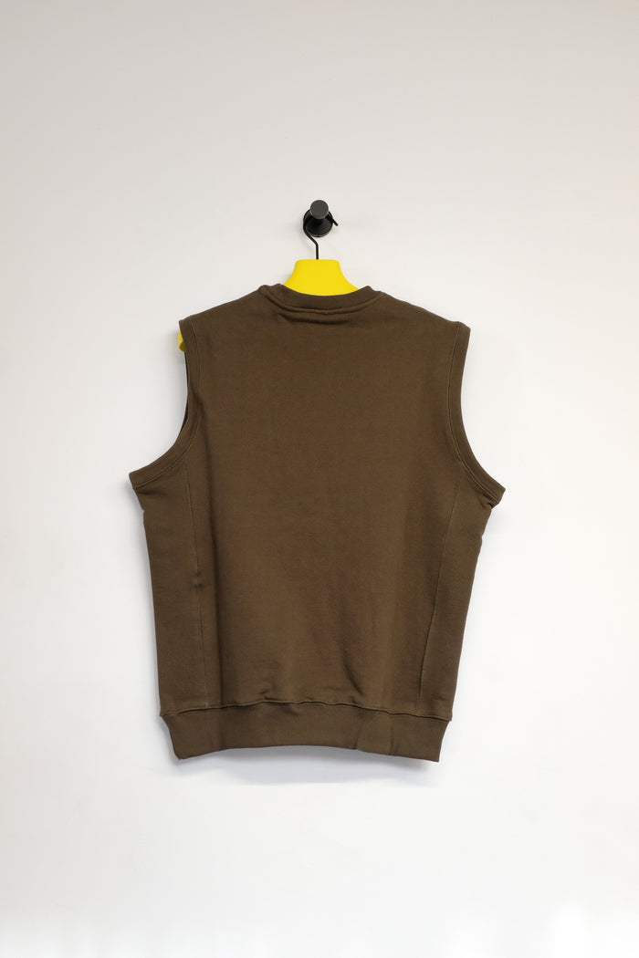 Guess Brown Jersey Factory Vest | GR10K | DEPARTAMENTO