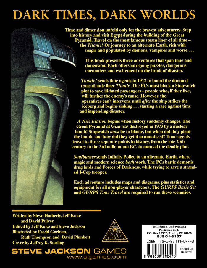 GURPS Classic: Time Travel Adventures