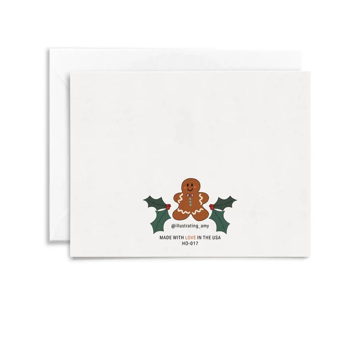 Happy Holidays Car Card