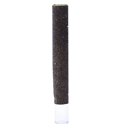 A close-up of the Hash Wrap, showing its rolled paper texture and open end against a plain white backdrop.