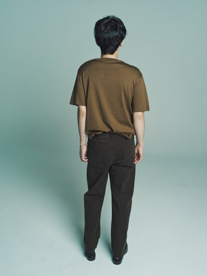 Havana Rib U Neck T-Shirt | Lemaire | DEPARTAMENTO
