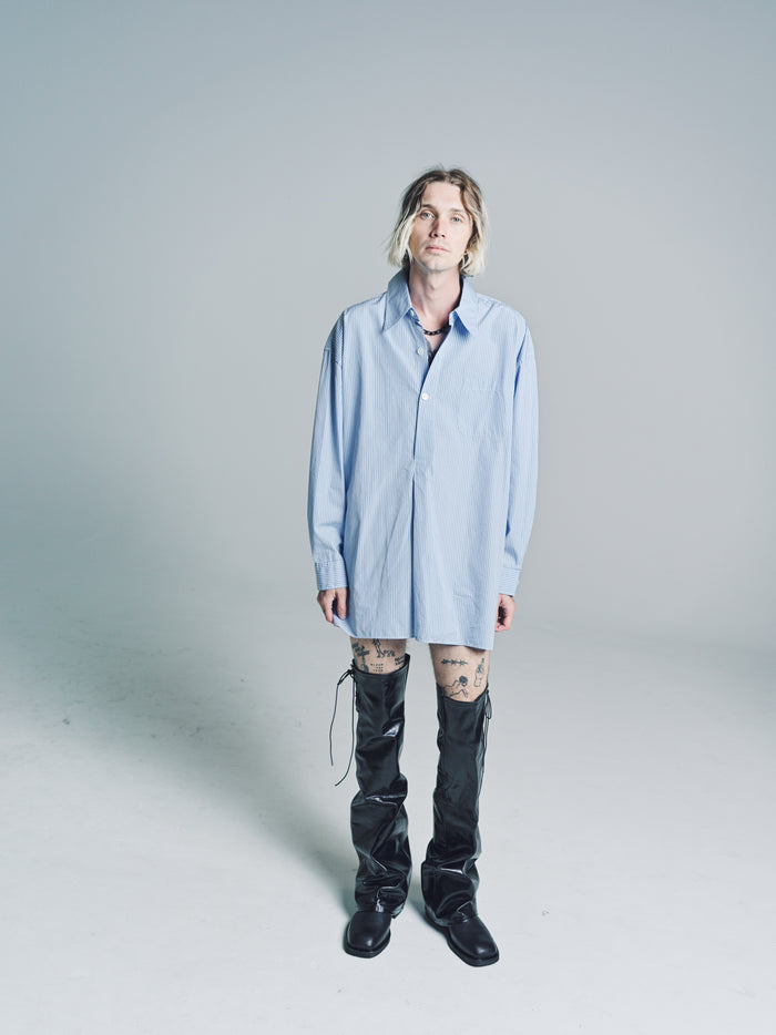 Hedge Fund Stripe Popover Shirt | Our Legacy | DEPARTAMENTO