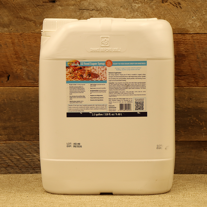 HiveAlive Super Syrup 2.5 Gallon