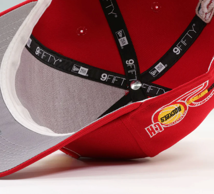 Houston Rockets Red HWC AFrame 20Th Anniversary Snap Back