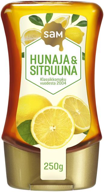 Hunajainen SAM LEMON Honey & Lemon 250g - Soposopo