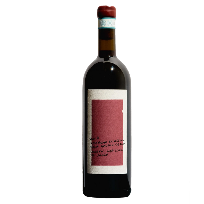 Il Sasso Amarone della Valpolicella Classico 2020 wine bottle, red-cream label