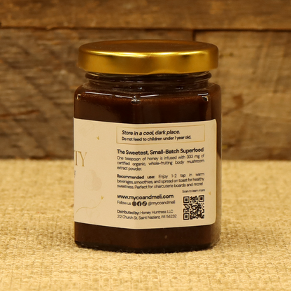 Immortality: Raw Creamed Honey with Organic Chaga and Chai Spices