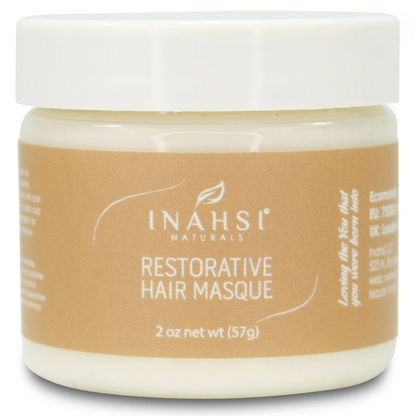Inahsi Naturals Mango Hemp Restorative Hair Masque