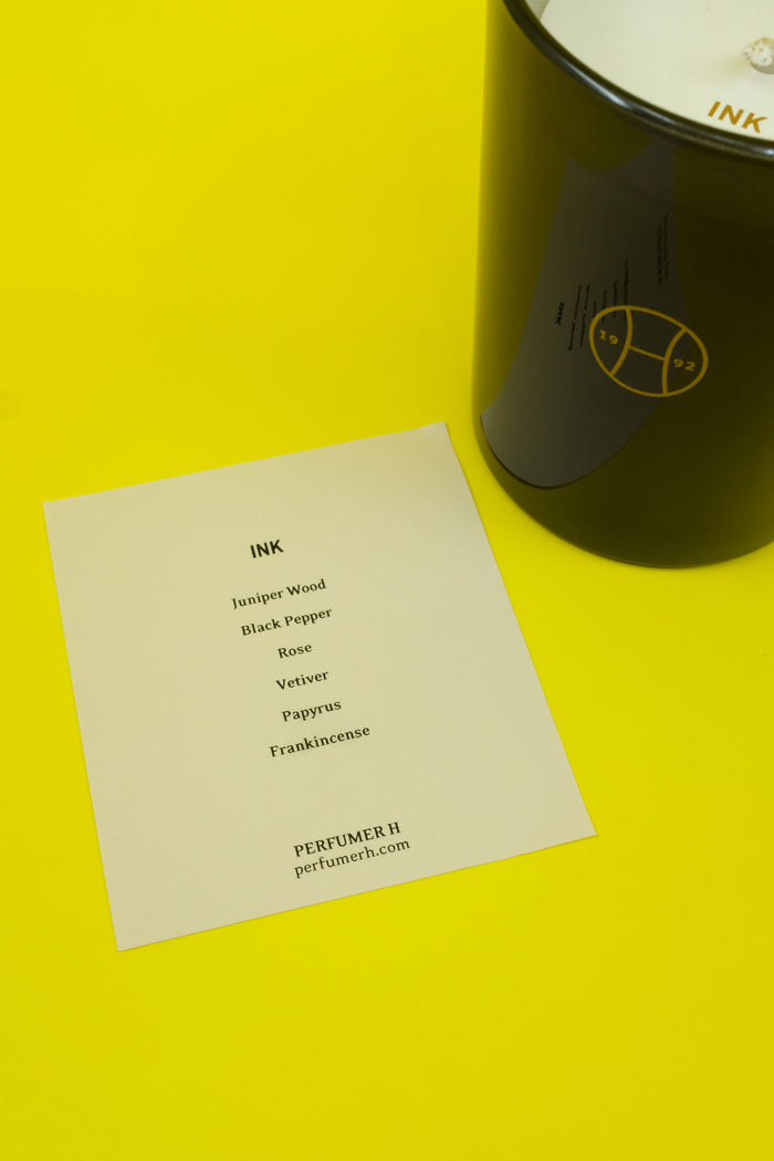 Ink 175G Candle | Perfumer H | DEPARTAMENTO