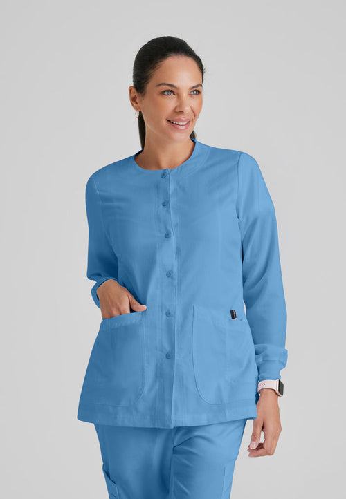 Jamie Warm-Up - Ciel Blue - Grey's Anatomy Scrubs
