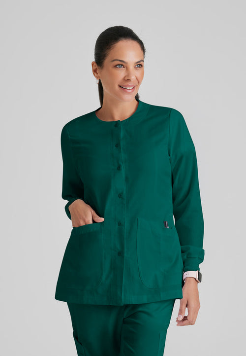 Jamie Warm-Up - Hunter Green - Grey's Anatomy Scrubs