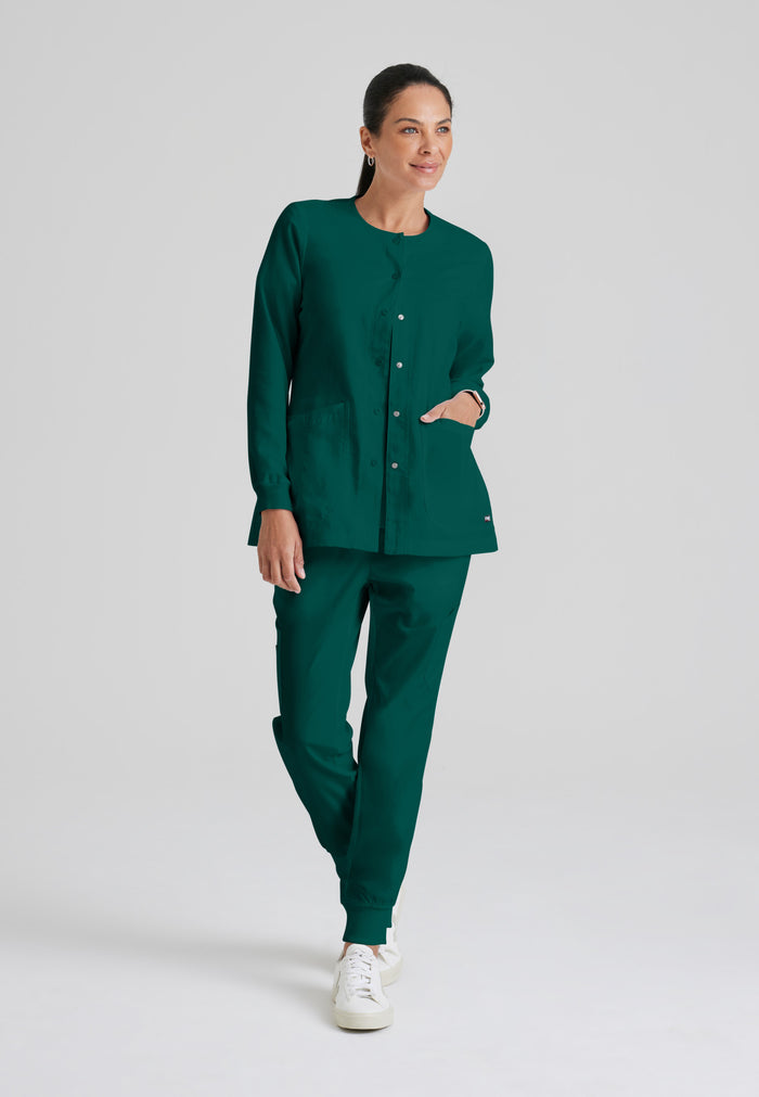 Jamie Warm-Up - Hunter Green - Grey's Anatomy Scrubs