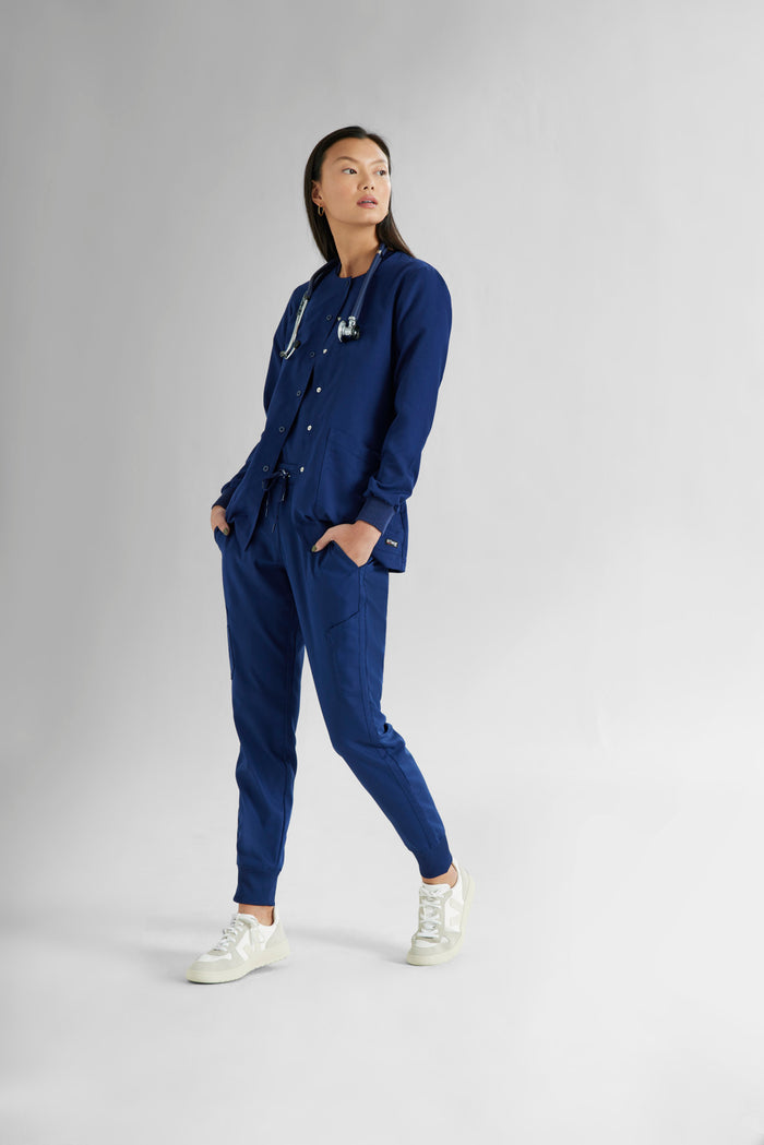 Jamie Warm-Up - Hunter Green - Grey's Anatomy Scrubs