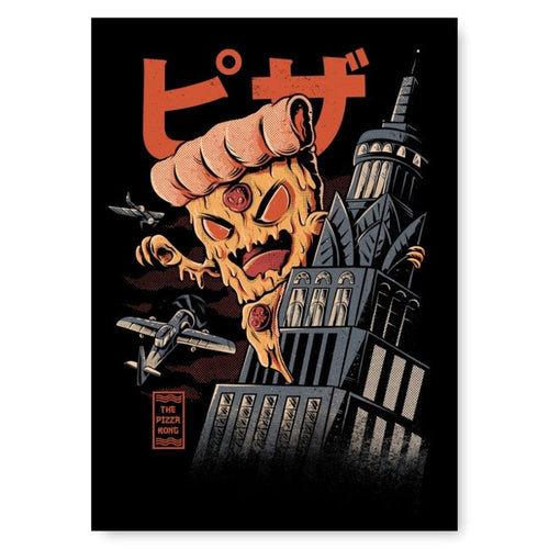 Japanese Poster - Godpizza A3