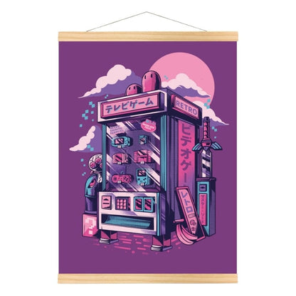 Japanese Poster - Retro Gaming A3