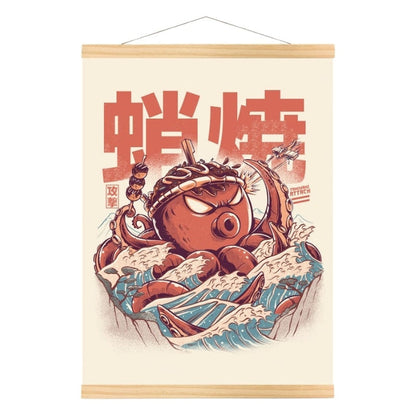Japanese Poster - Takoyaki Attack A3