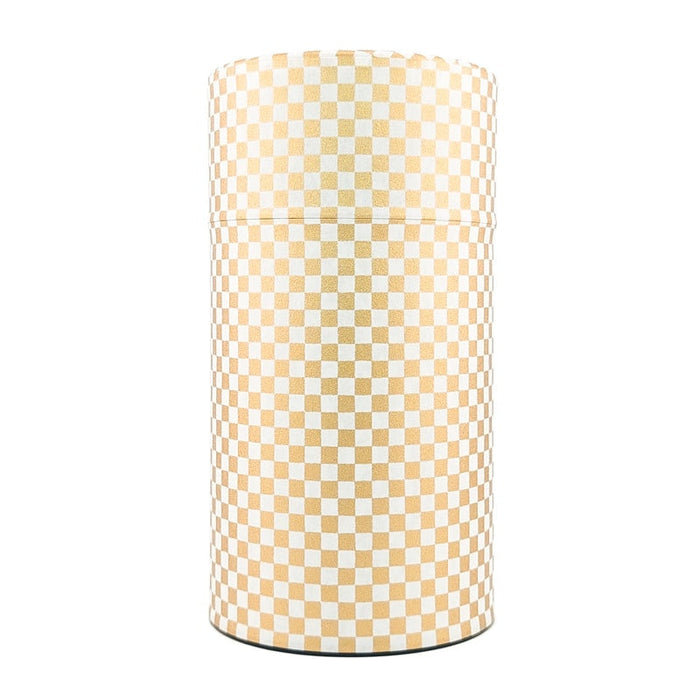 Japanese Tea Box - Golden Checkerboard