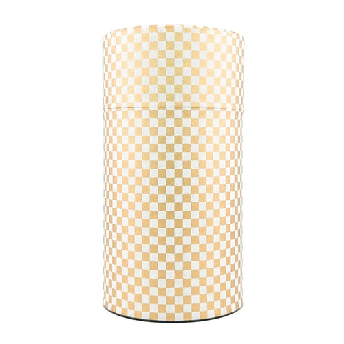 Japanese Tea Box - Golden Checkerboard