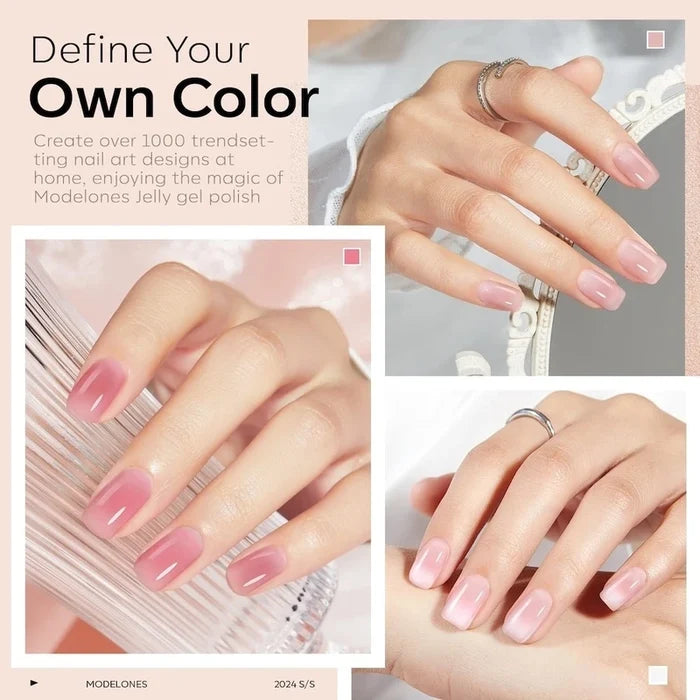 Jelly Chic &Base and Top Coat Kit