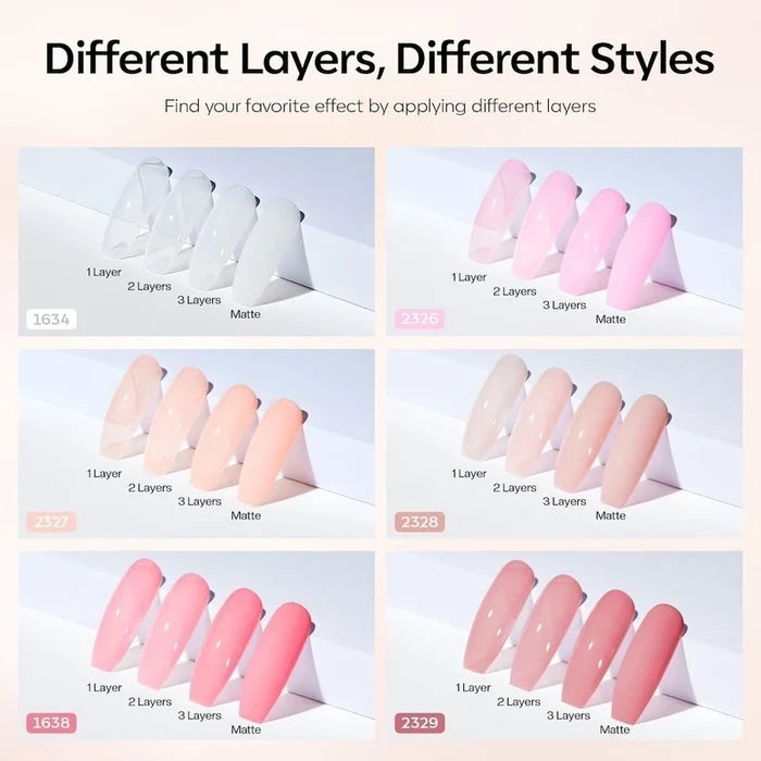 Jelly Chic &Base and Top Coat Kit