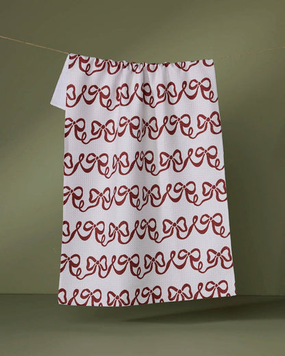 Joyful Bows Tea Towel - B Social Boutique