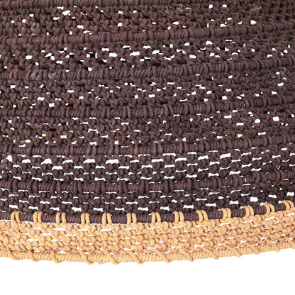 Julio Dome Cotton Rope Pendant Rust 80x54cm - SHADE ONLY