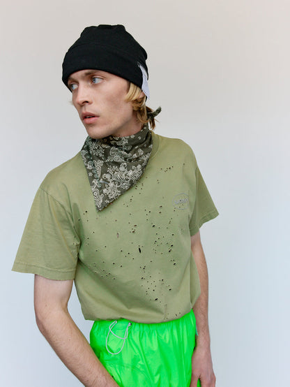 Khaki GhostFleece AD Bandana | Satisfy | DEPARTAMENTO