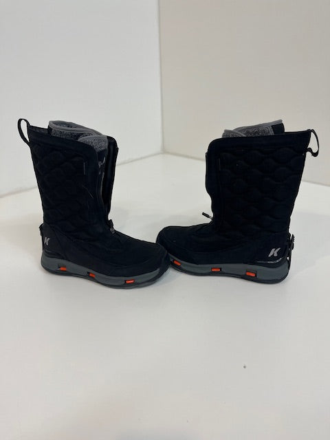 Korkers W's Northlake Zip Boots With Trailtrac Soles size 9