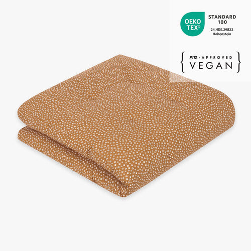 Krabbeldecke | Blume Caramel