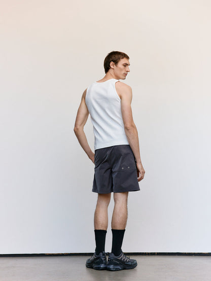 Lady White Co LWT0 White Rib Singlet | MAN-TLE | DEPARTAMENTO