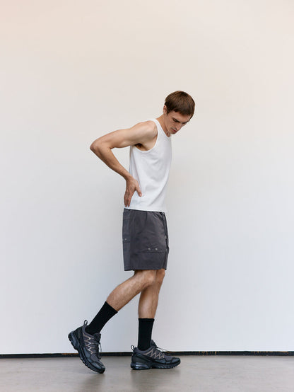 Lady White Co LWT0 White Rib Singlet | MAN-TLE | DEPARTAMENTO