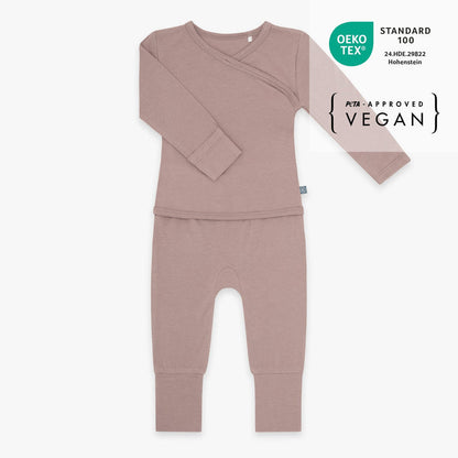 Langarm Easy-on Strampler | Essential Berry