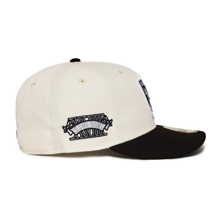 Las Vegas Raiders Creme and Black 1984 SB