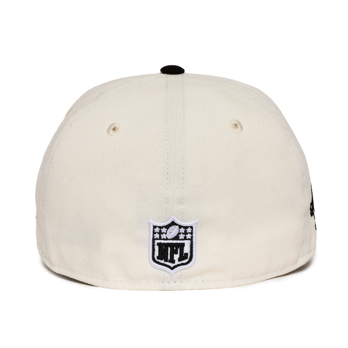 Las Vegas Raiders Creme and Black 1984 SB
